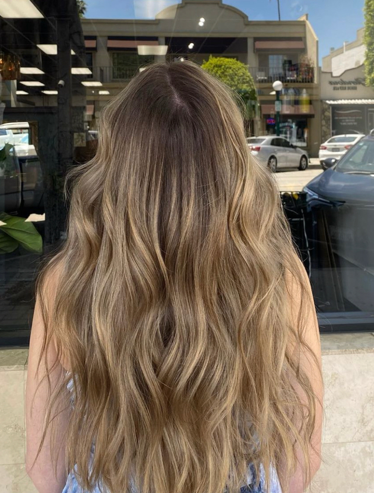 Partial Balayage at Allison Luevano in Glendora, CA