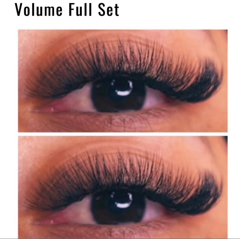 Volume Full Set (Lash Extensions)