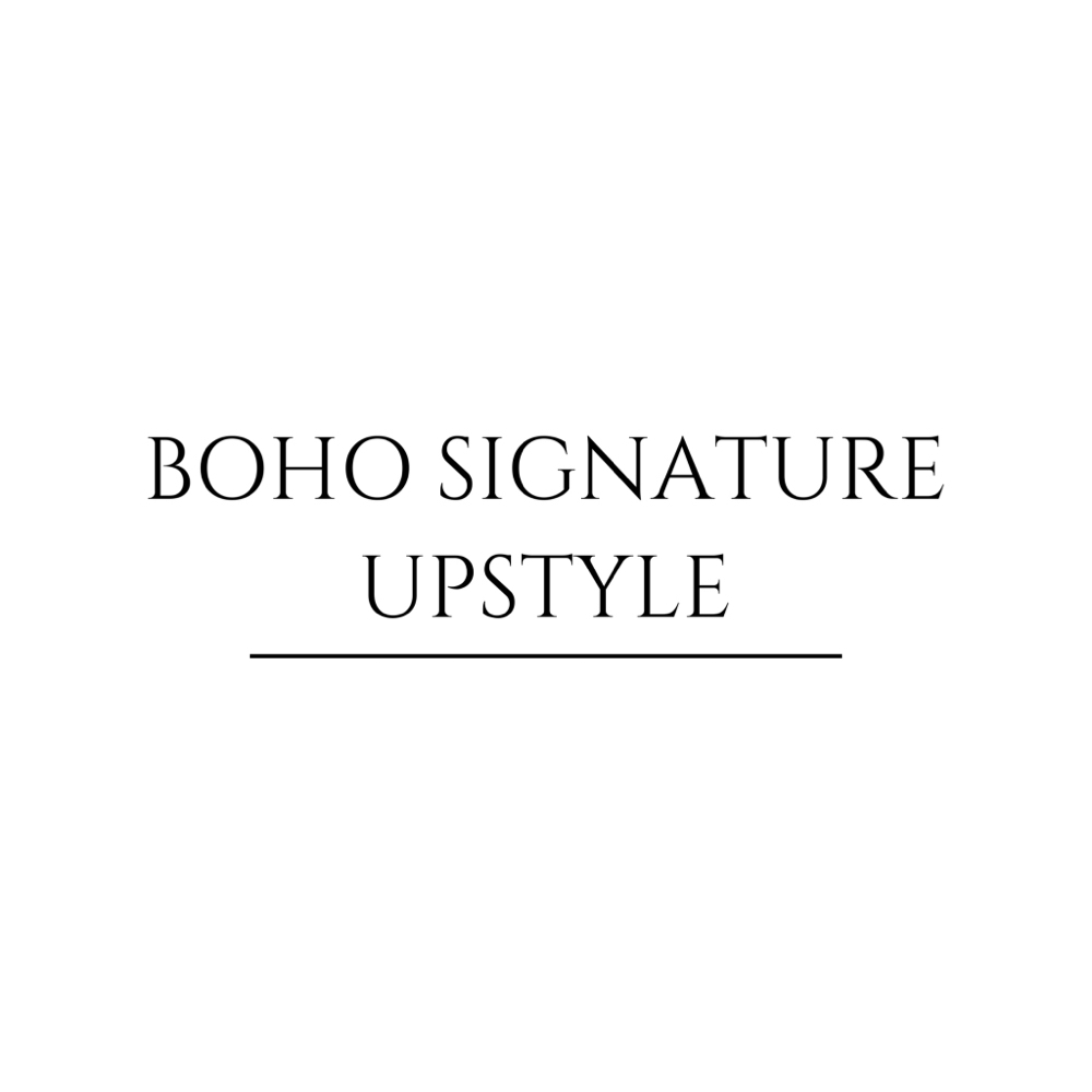 BOHO SIGNATURE UPSTYLE at Boho Beauty Bar in Hammonton, NJ