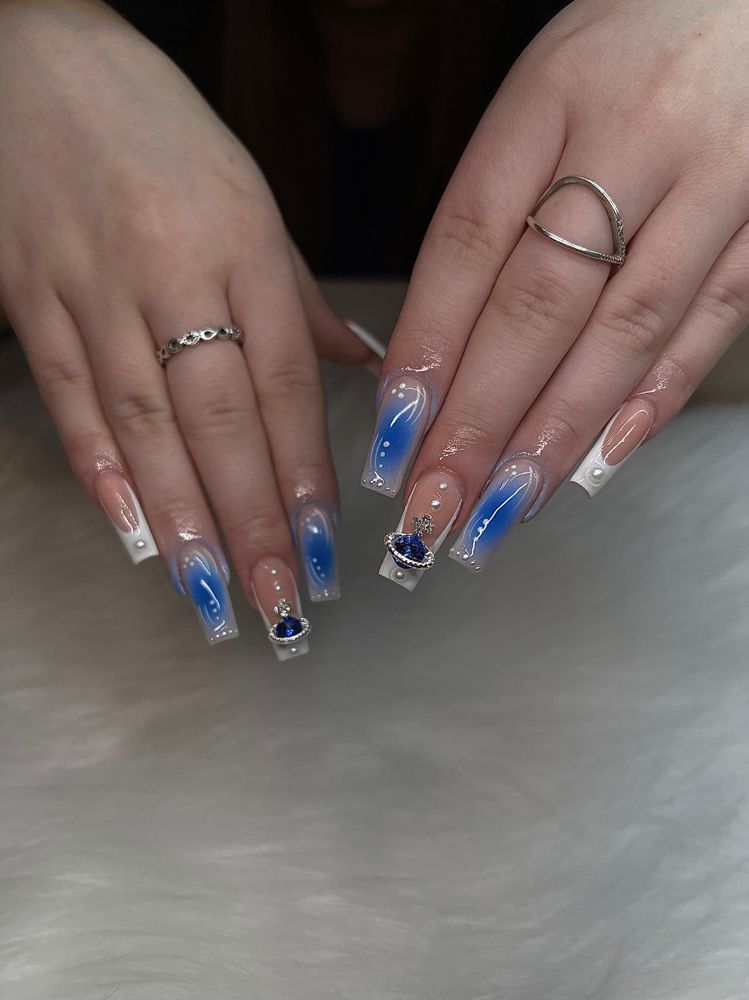 Full Set Acrylics Long
