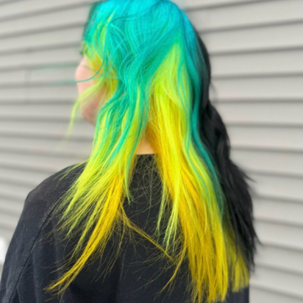 Full Vivid Multiple Colors at Poppy & Fern Hair Studio in Watertown, NY