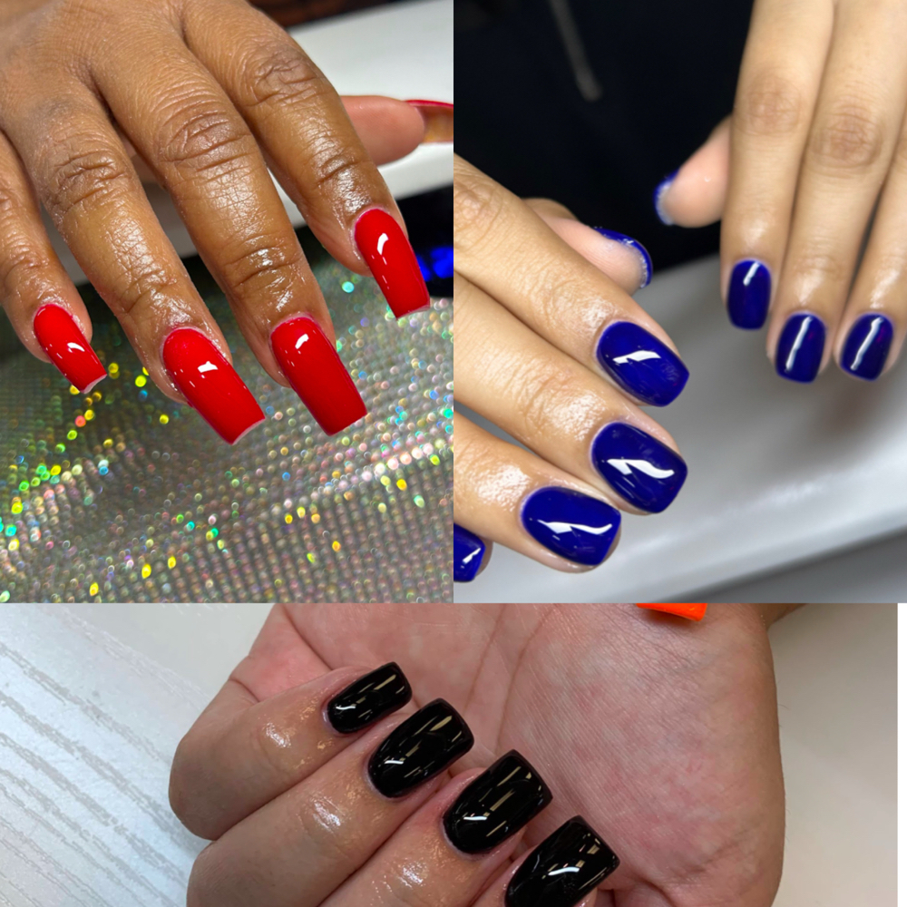 S/M/L Acrylic Overlay Soild Color
