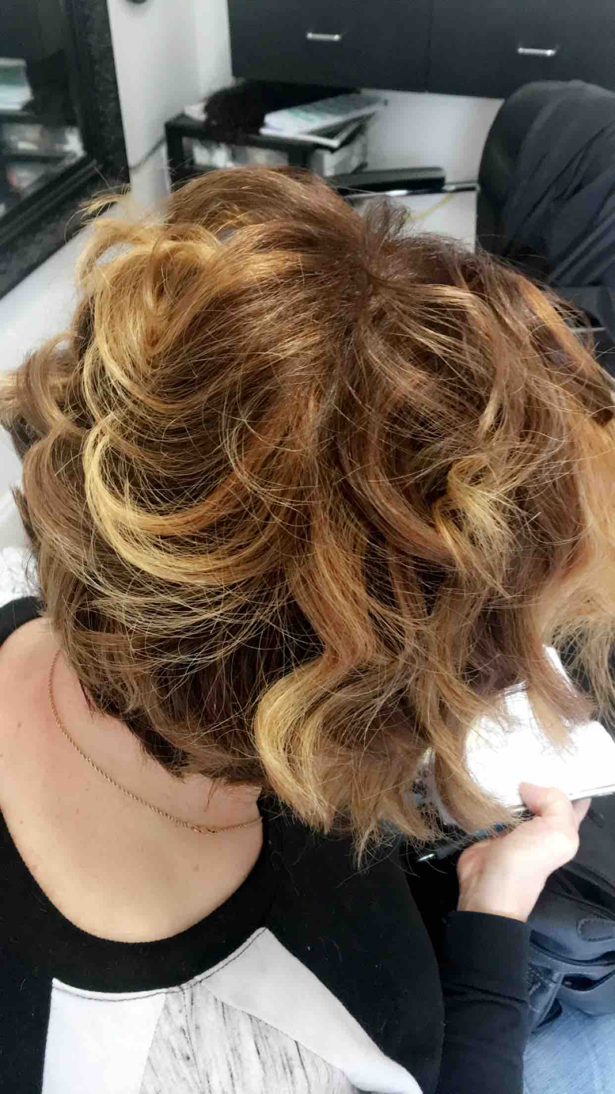 Relaxed hair Shampoo/Cut.trim/style