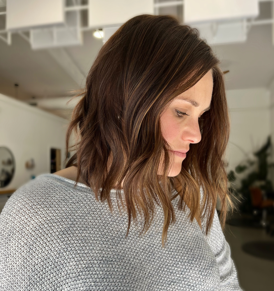 Root Touch Up with Cut