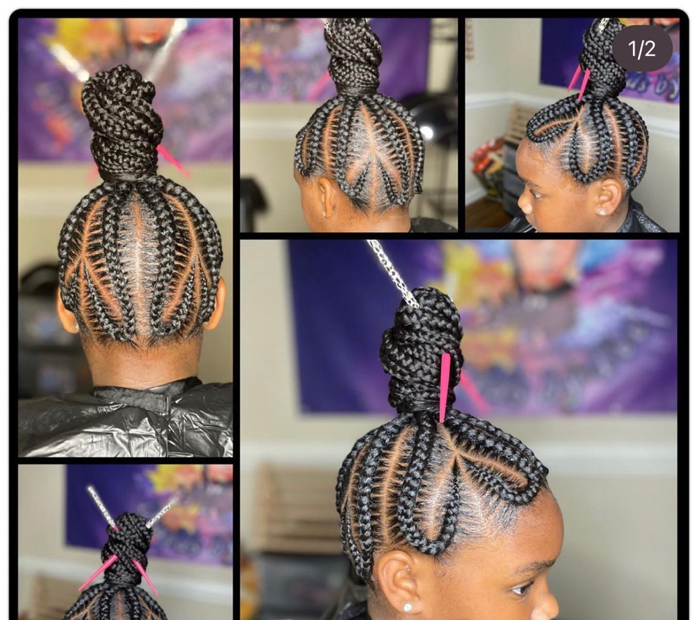 Kid Stitch Braids/Feedins