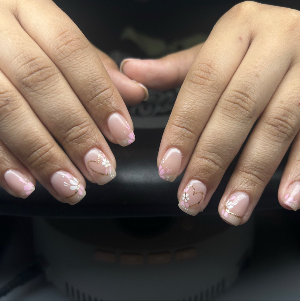 Regular Gel manicure at Shades of Autumn in GroveCity, OH