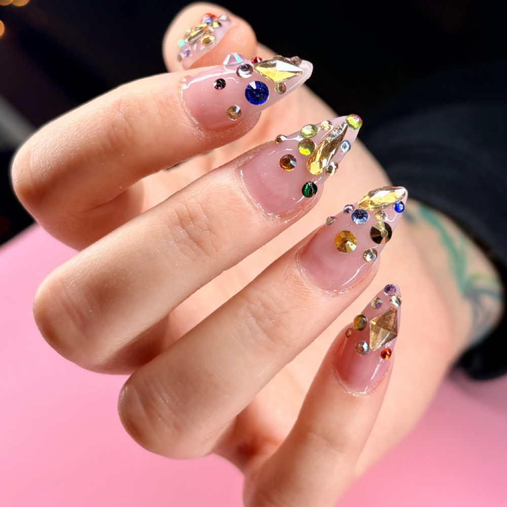 Add Diamonds (Per Nail) at Carma Beauty Studio in Coraopolis, PA