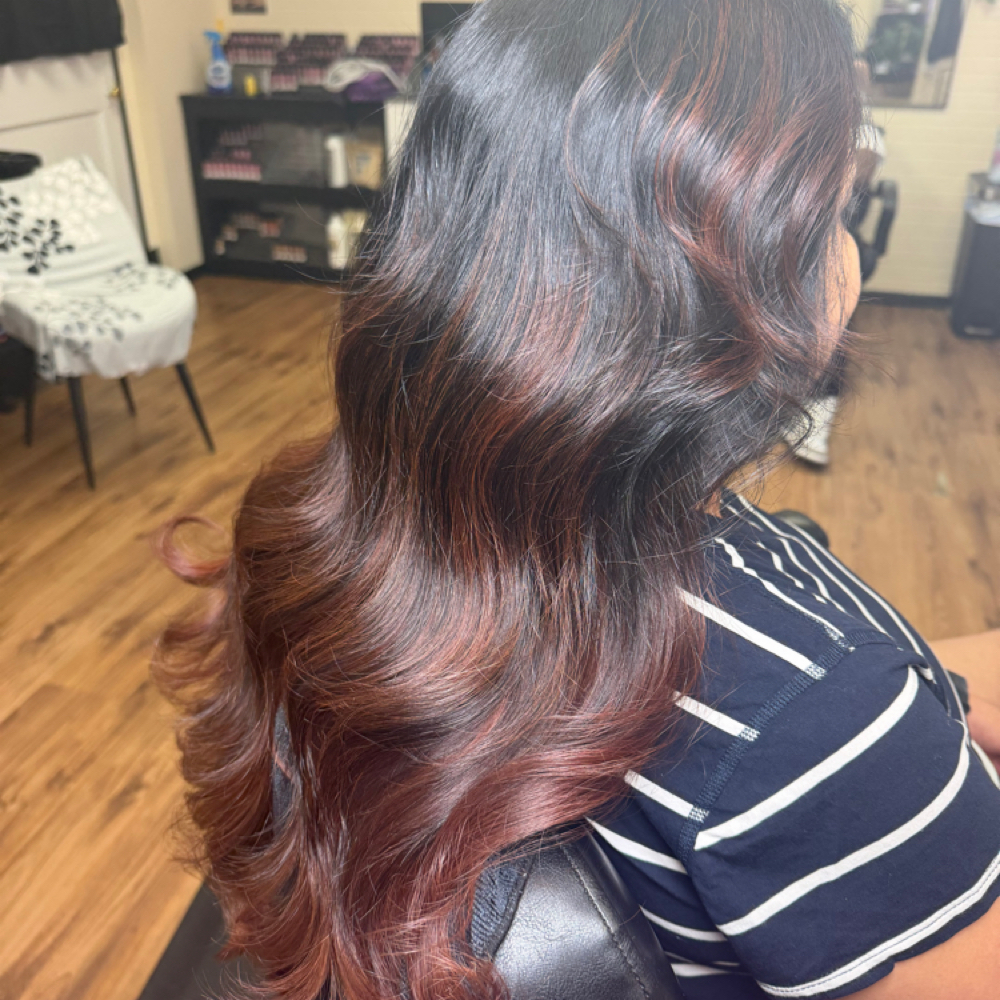 OMBRE at BLEND&BLOOM FULL SERVICE SALON BARBER SHOP LLC in Chickasha, OK