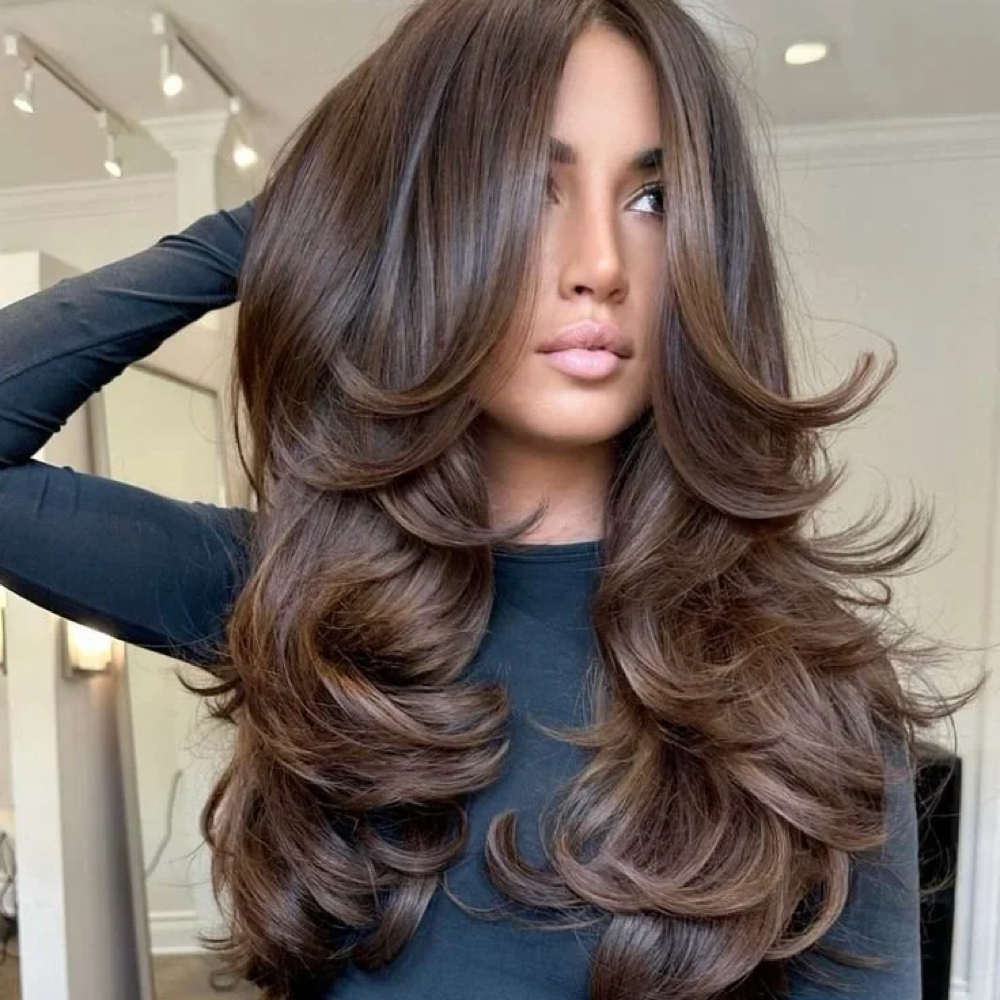 Signature Blowdry Extensions/thick at HAVEN HAIR CO. in Hamilton, NJ