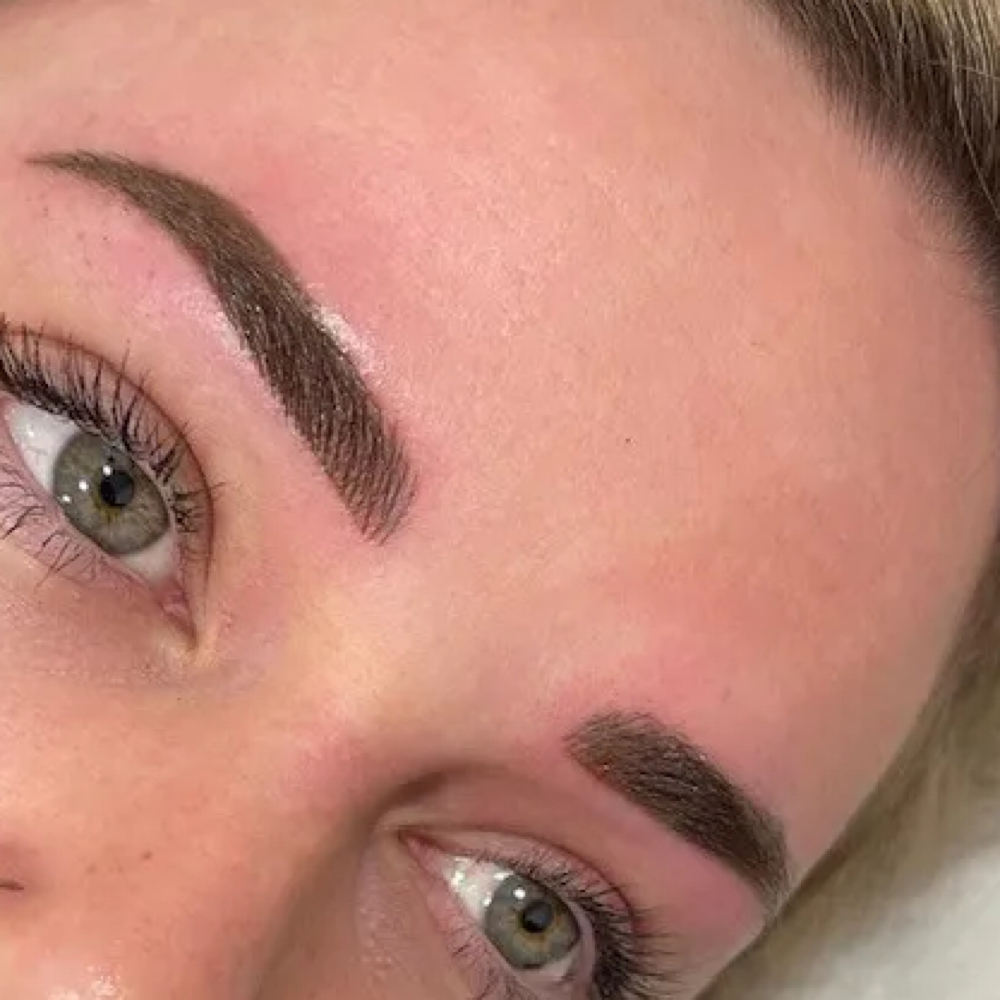 Shading Brows at perlas beauty in el paso, TX