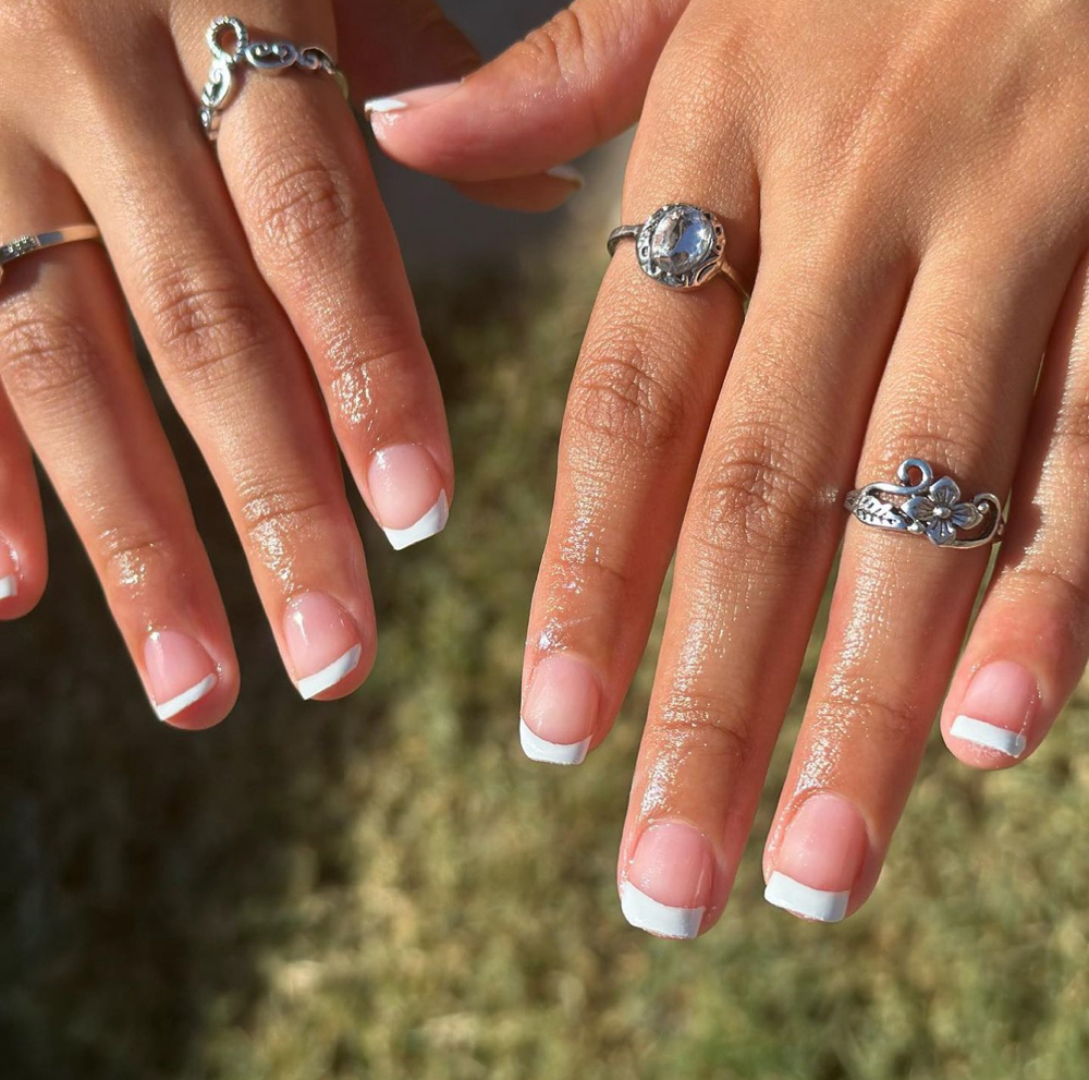 Dry Manicure W/Gel Polish