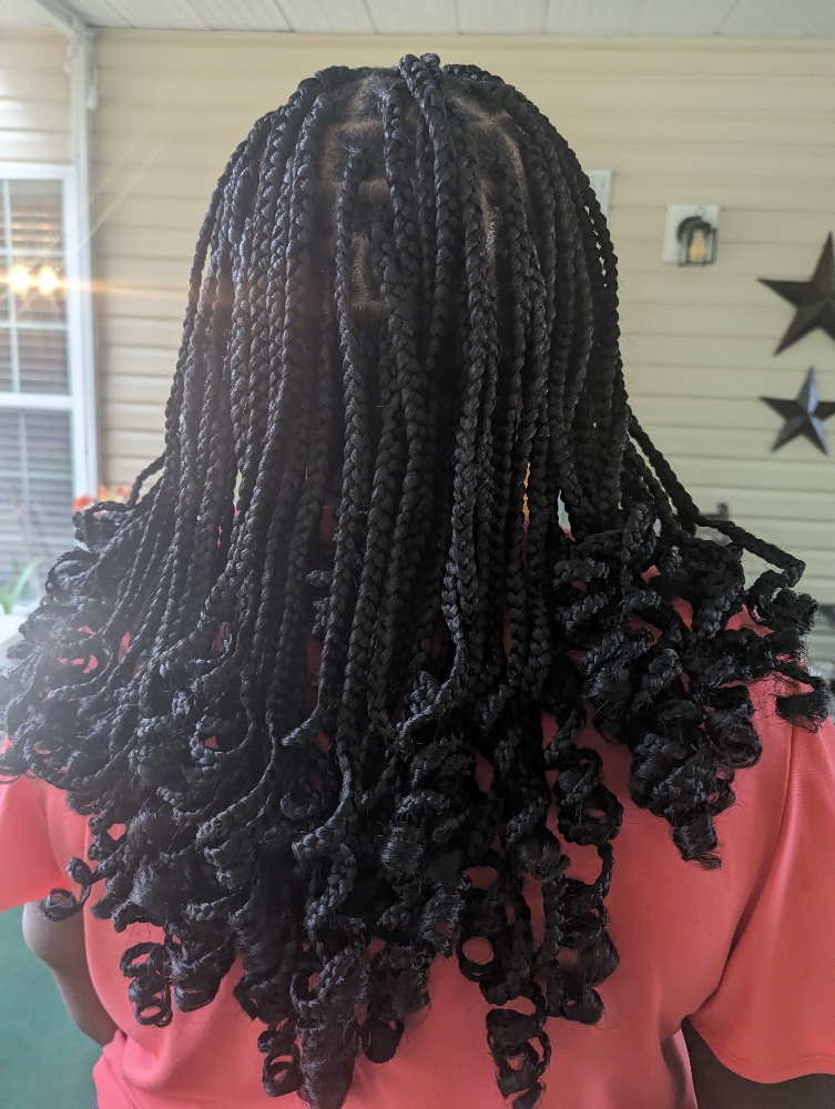 Medium Box Braids