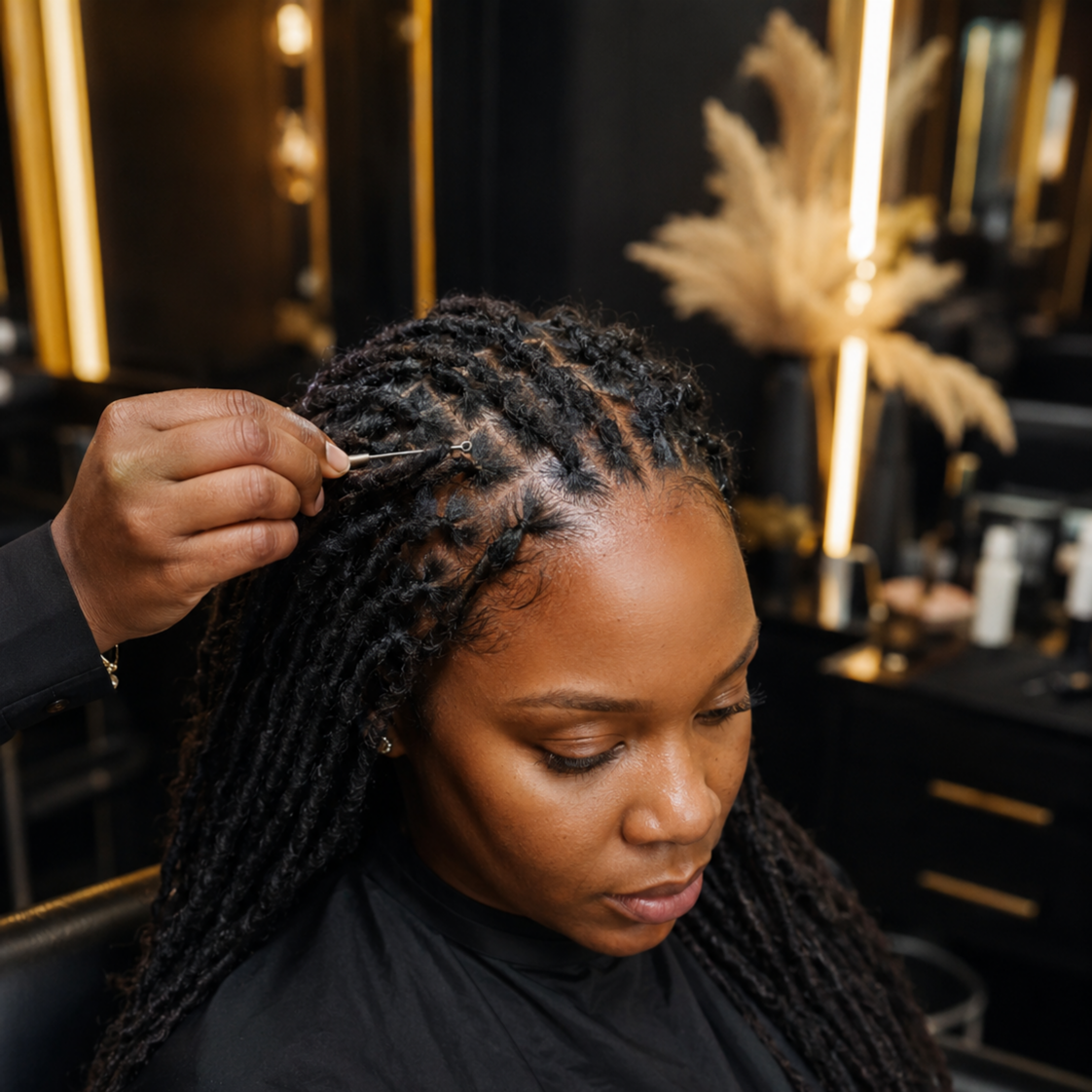 Loc Touch-Up (Top/Front) at Trinity Lux Co in savannah, GA