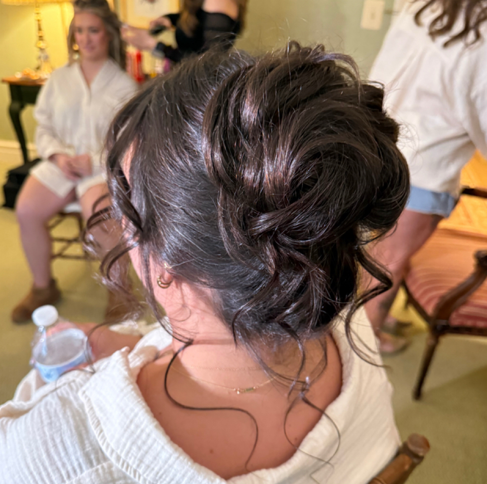 Wedding Hair Trial at Artistry by Lucy in Fairfax, VA