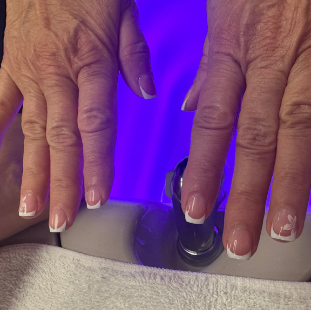 French Tips at Refined Beauty & Co LLC