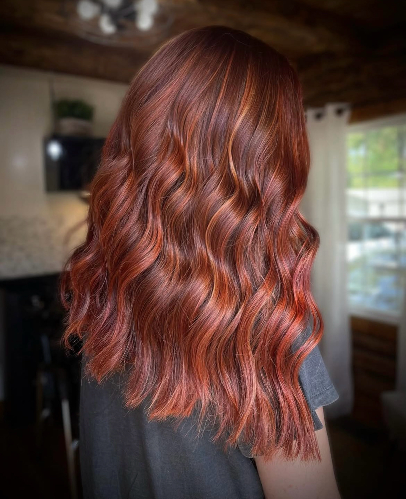 DIMENSIONAL RED/COPPER