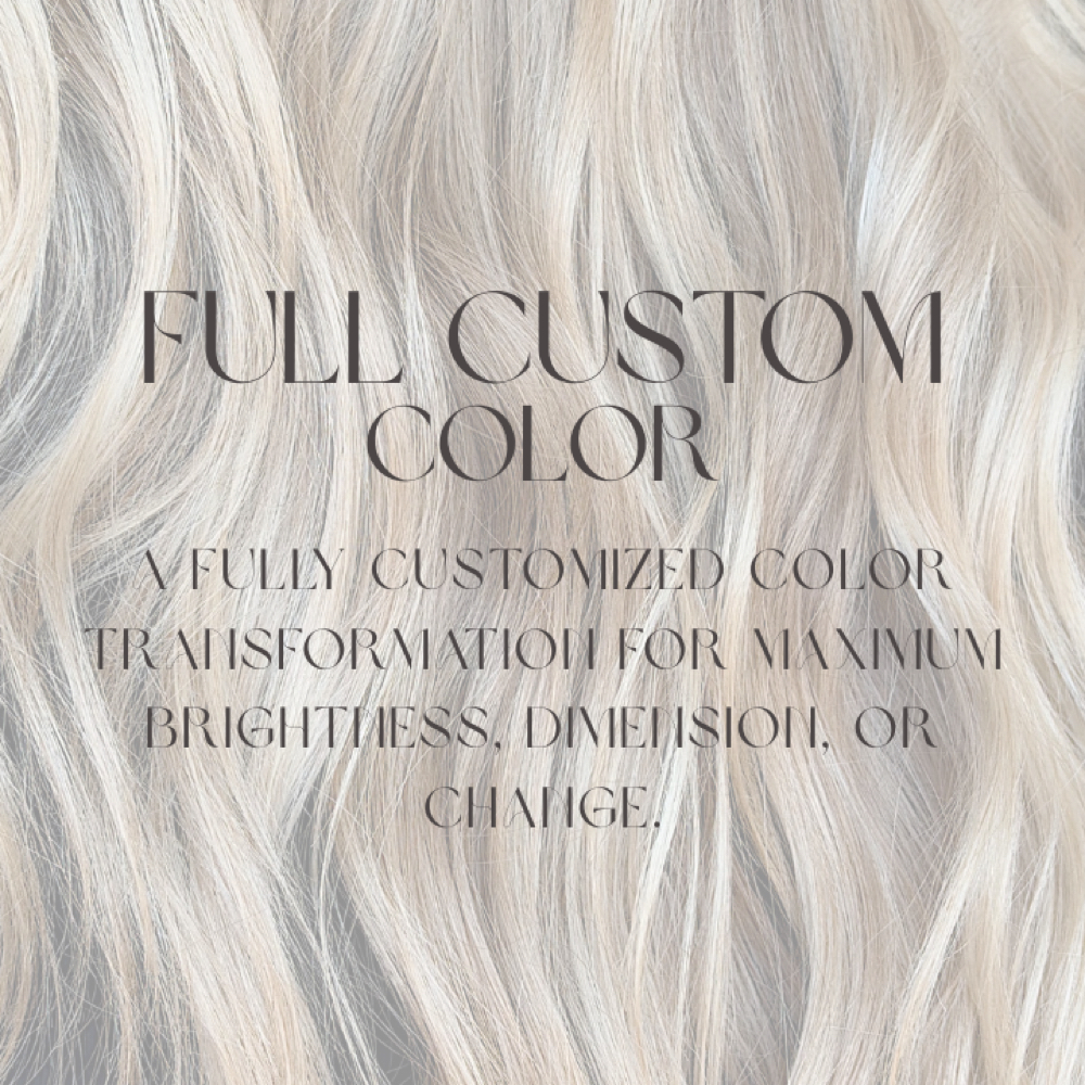 Full Custom Color at Rose Hair & Co. in Cumming, GA