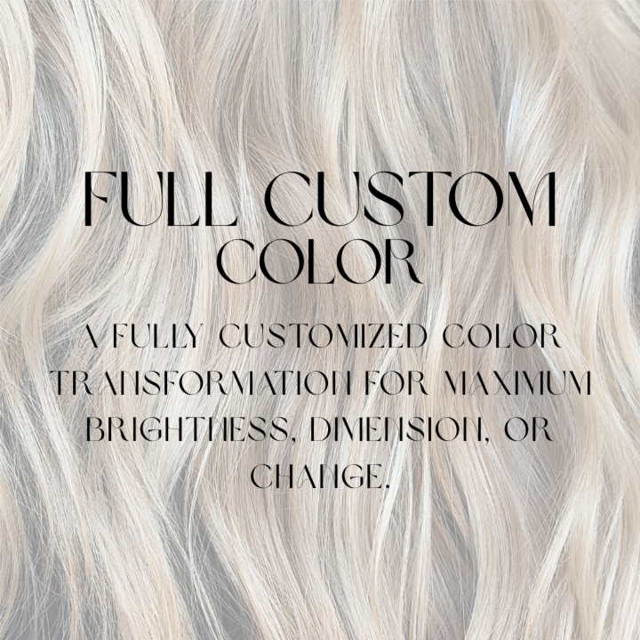 Full Custom Color at Rose Hair & Co. in Cumming, GA