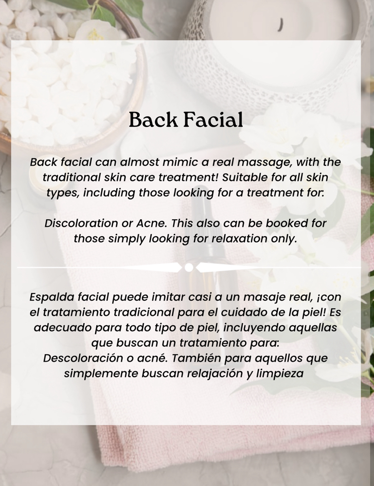 BACK FACIAL