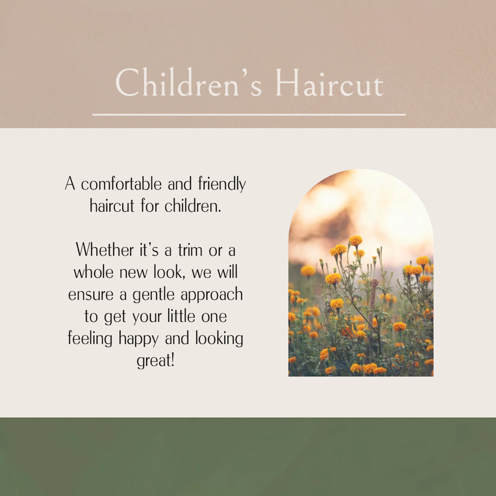 Children’s Cut at Northern Roots Hair in Concord, NH