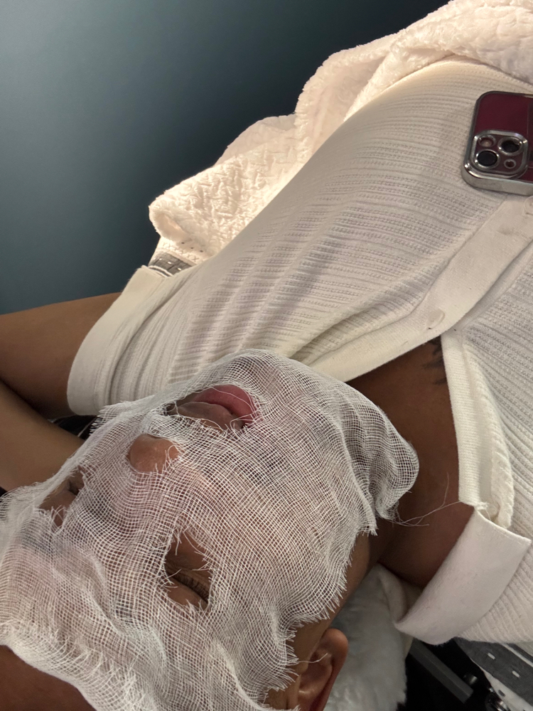 Delux Facial at MsFingaFades in Lowell, NC