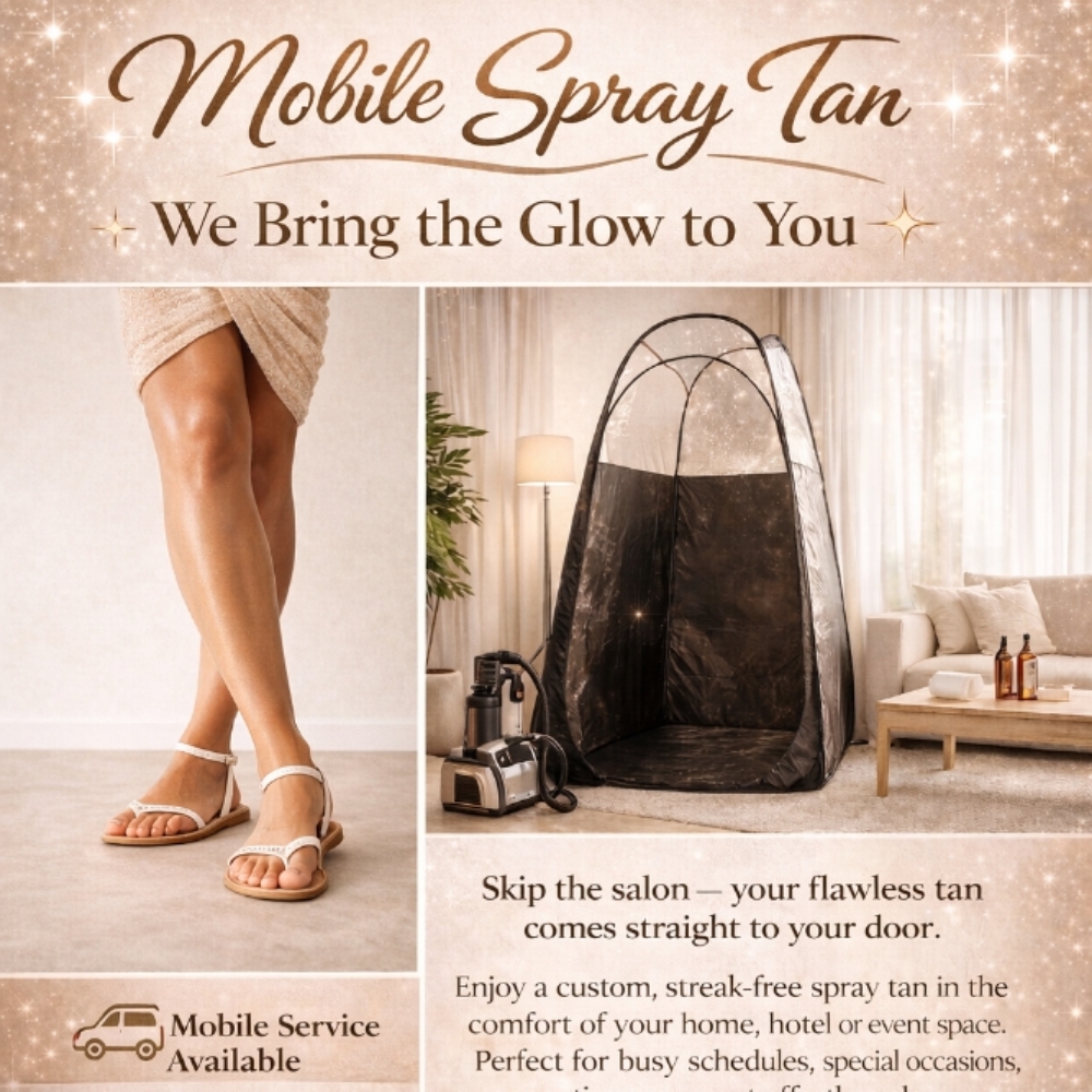 Mobile Spray Tan at Sunless LUXE in Shenandoah, IA