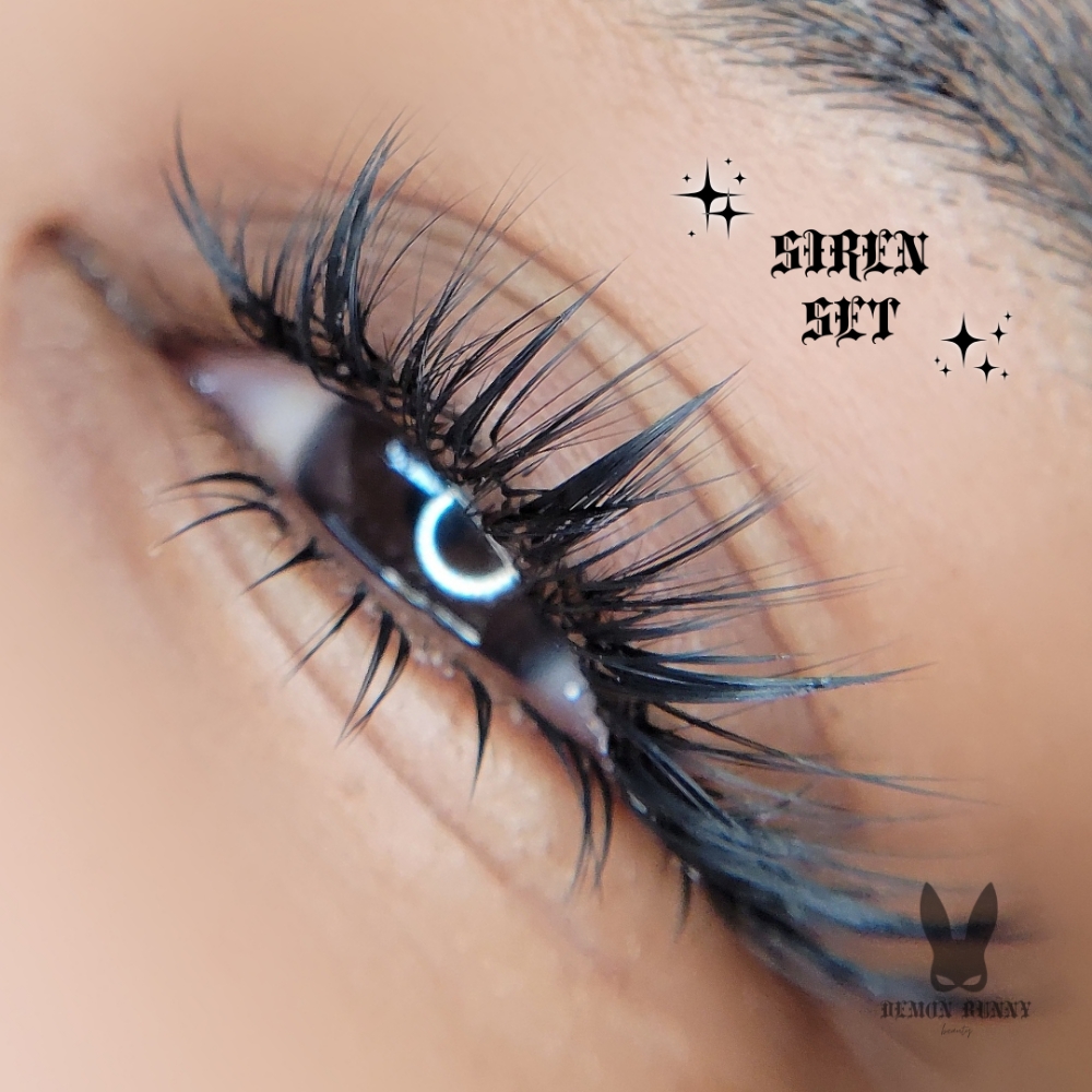 The Siren Lash Set at Demon Bunny Beauty in Tacoma, WA
