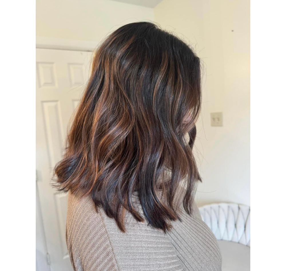 Full Balayage W/ Lowlight