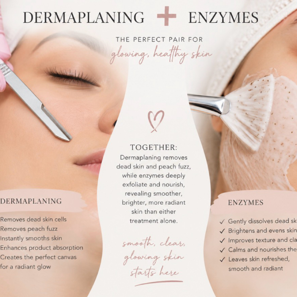 Dermaplaning + Enzymes at Tel’s Beauty Spa in Richmond, TX