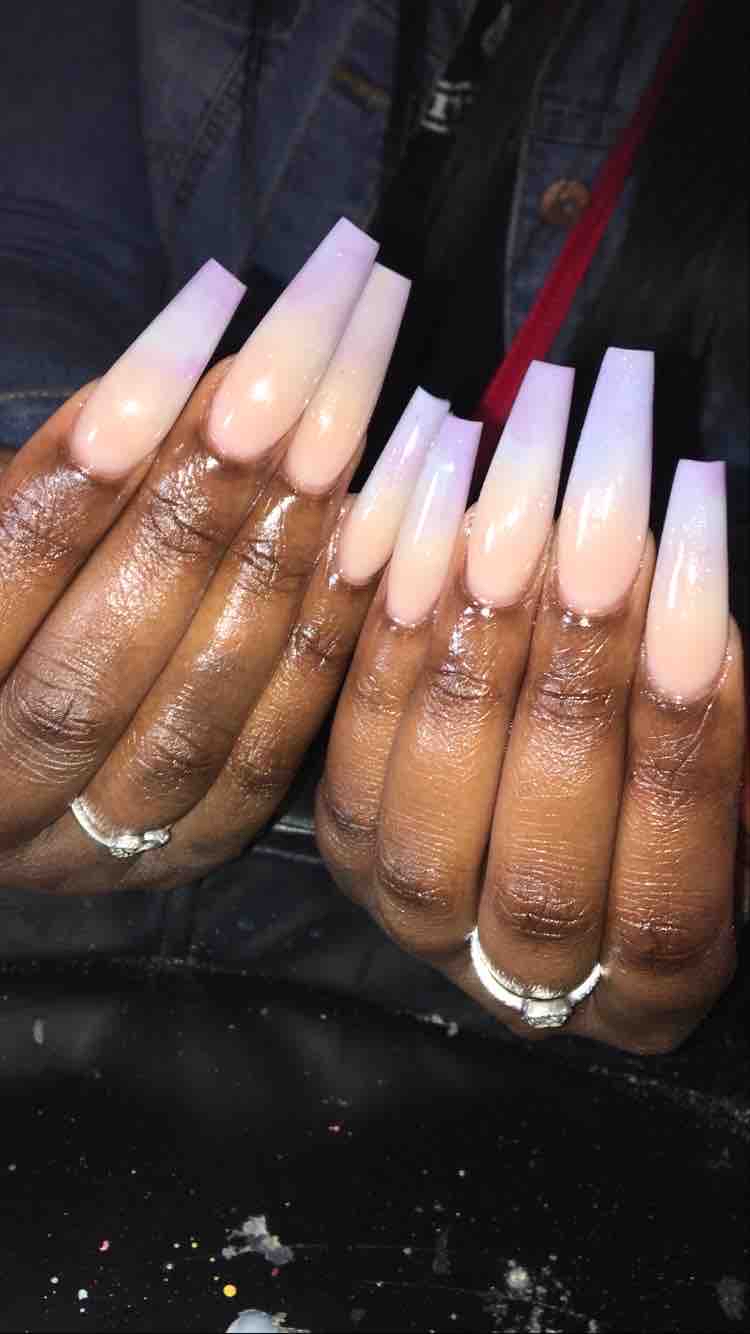Ombre Acrylic Fill In
