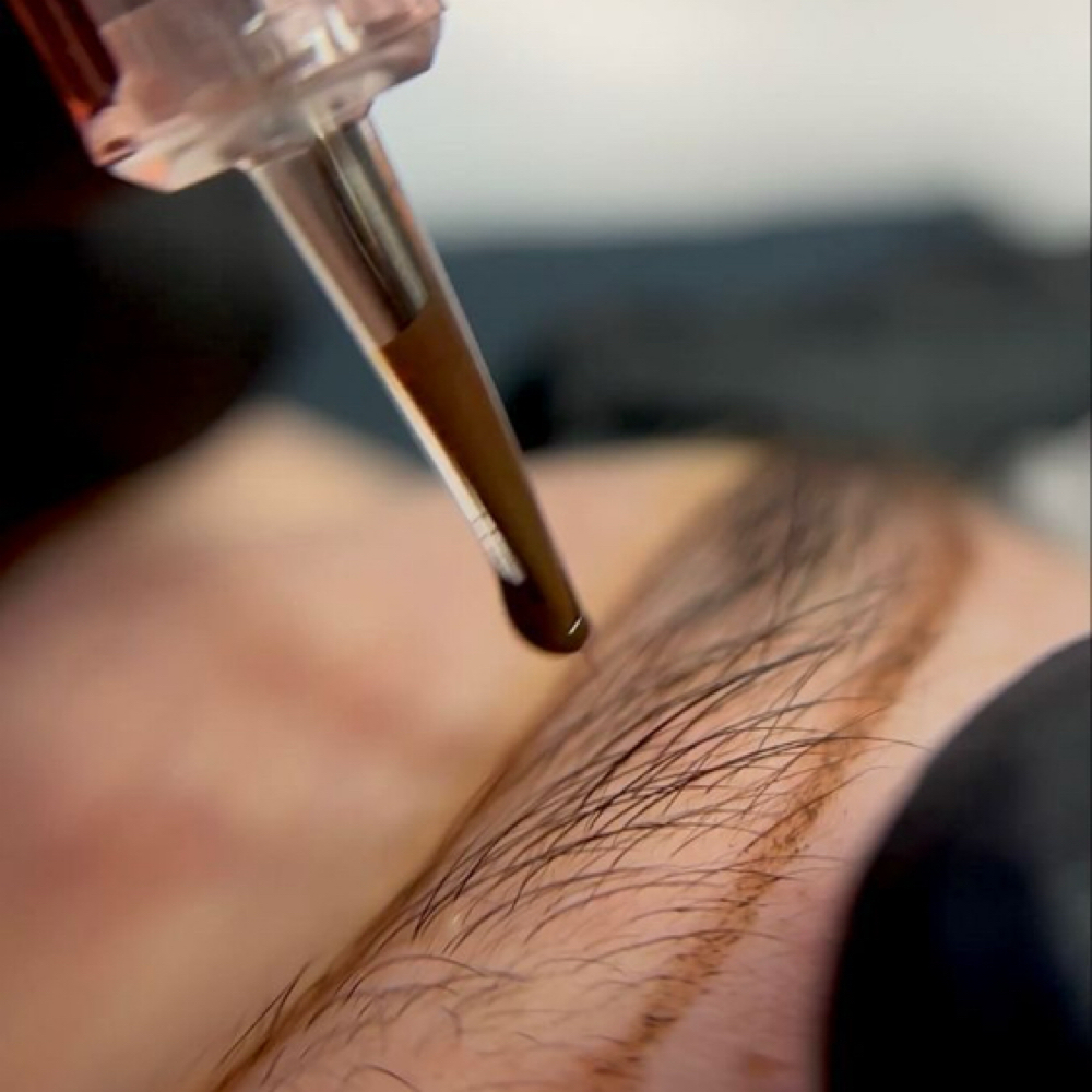 Powder Brow Tattoo at Perma Design Studio in Allentown, PA