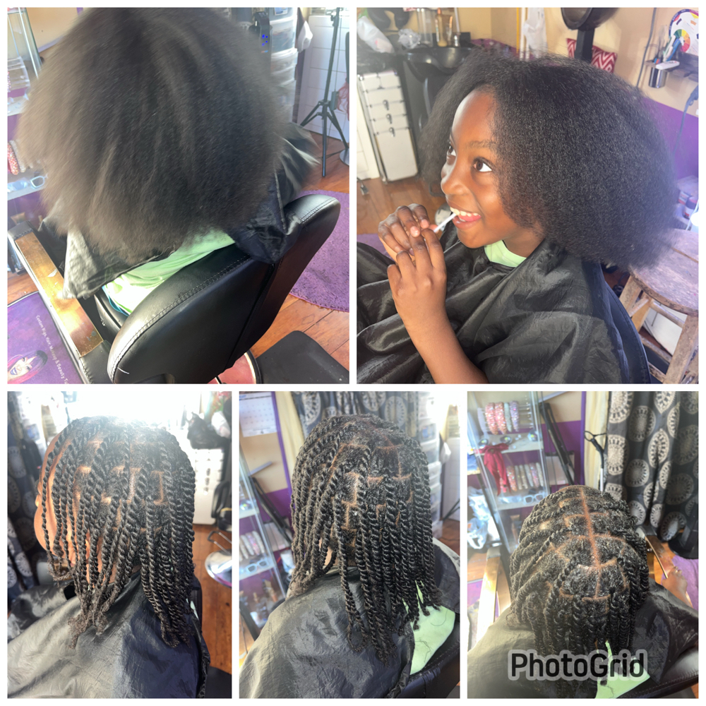 Cornrows /Twist Males (Full Head) at Kay’s Touch of Klass Hair & Beauty Studio in Converse, TX