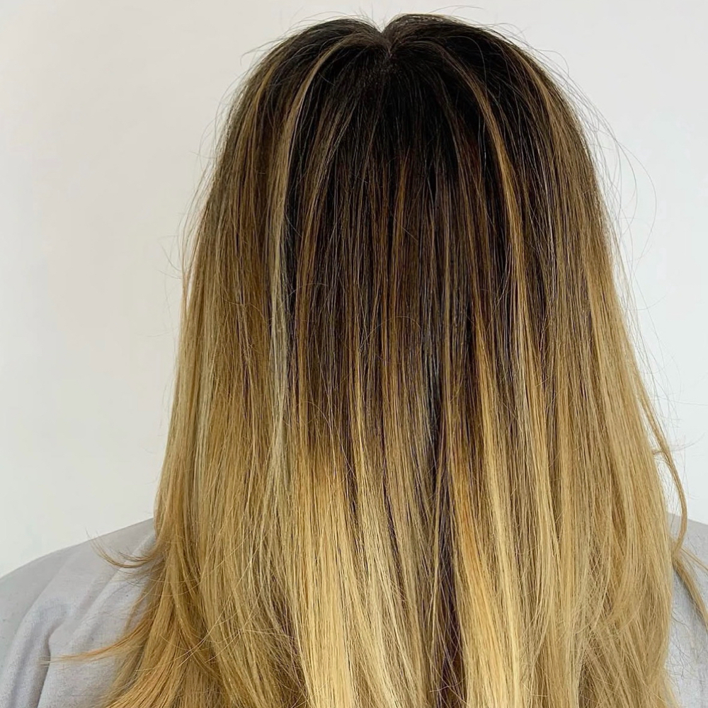 Root Tap/Color Melt at Crystal Rose Beauty in Pearland, TX