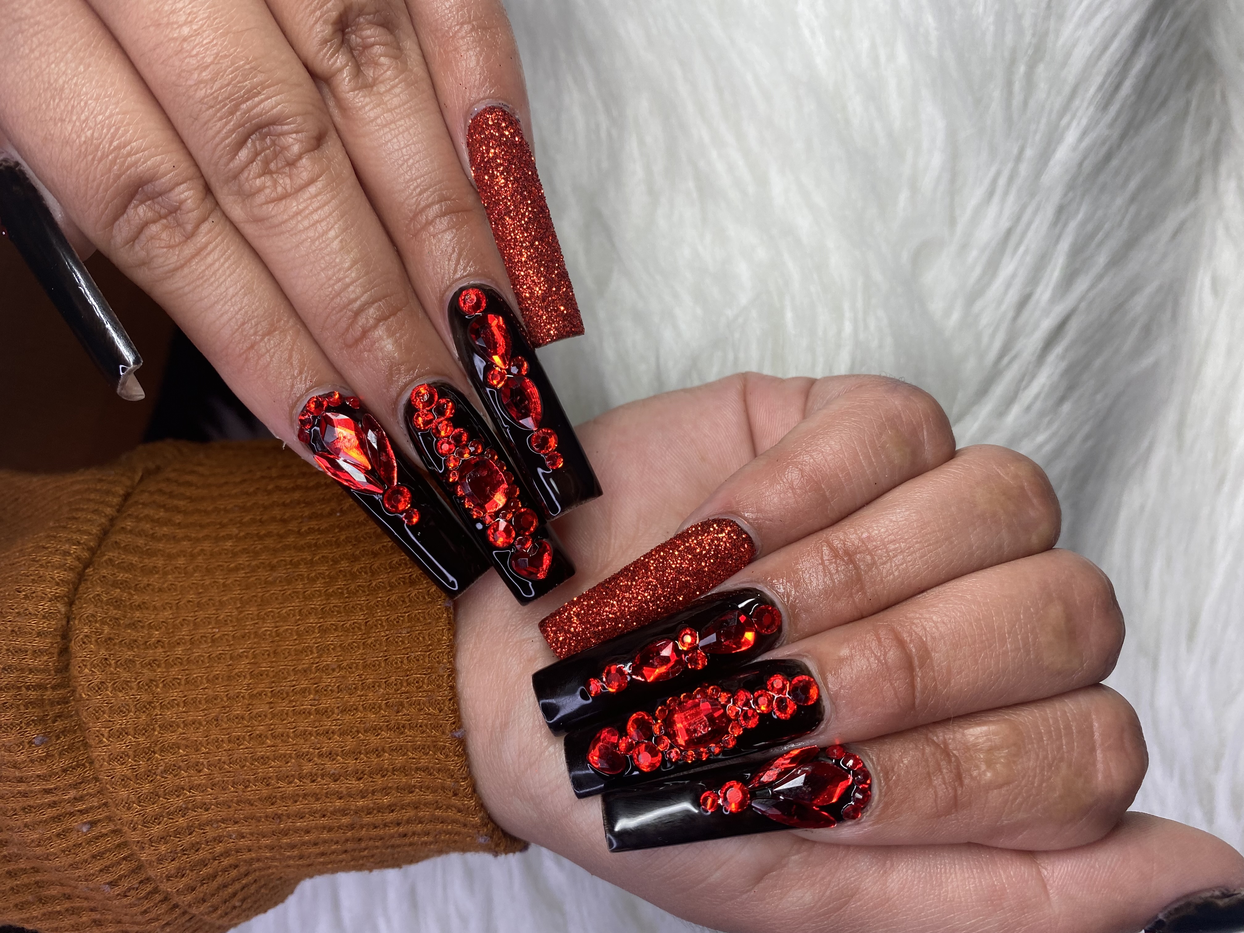 Long Acrylic Full Set