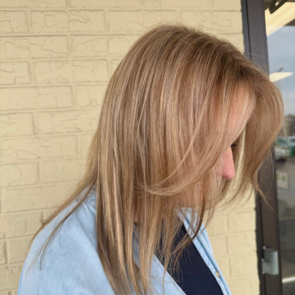 Highlight + Root Color at Blu 10 Aesthetics in Chattanooga, TN