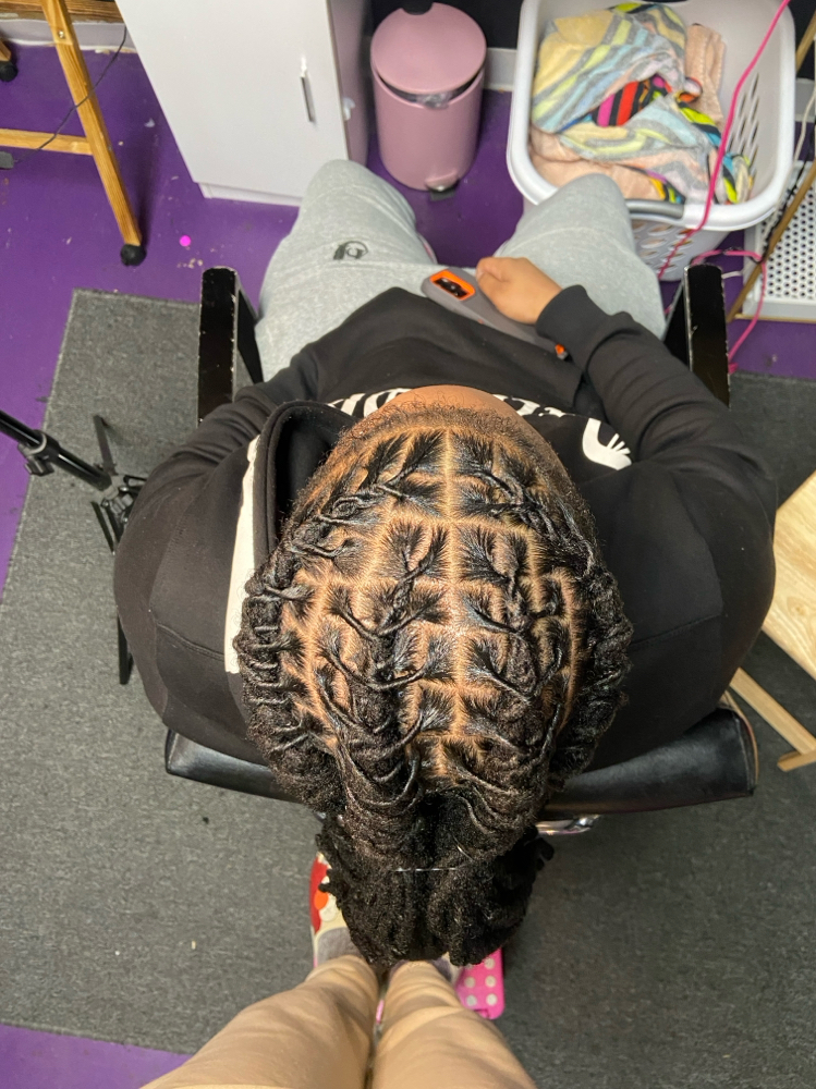 Barrel Twist (locked Hair)