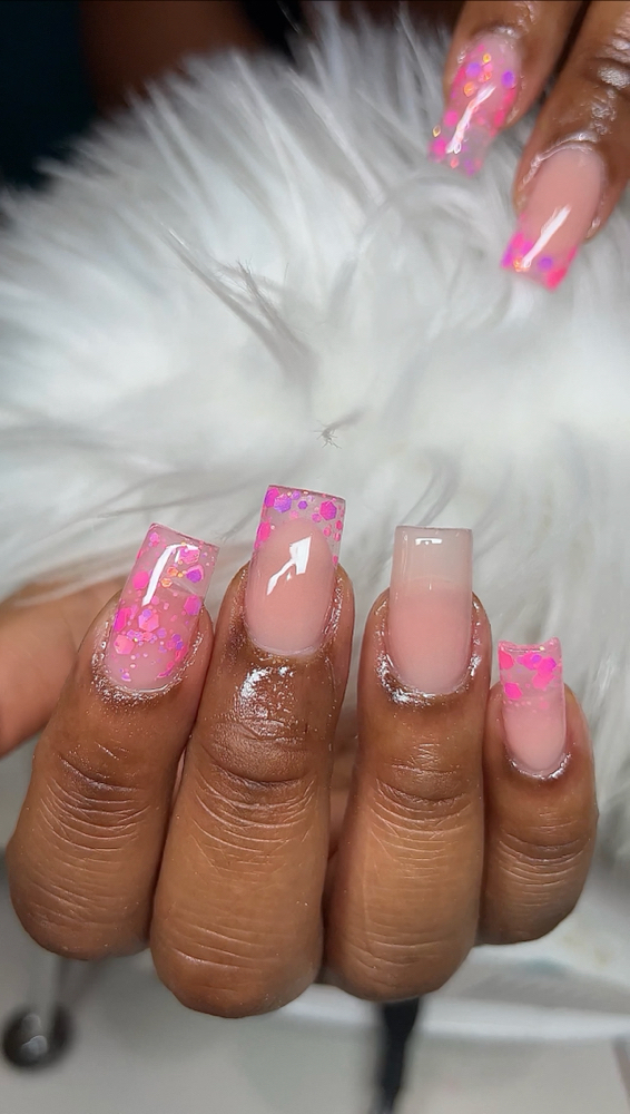 Medium Lenght at Rubiiglownails in North Carolina, NC