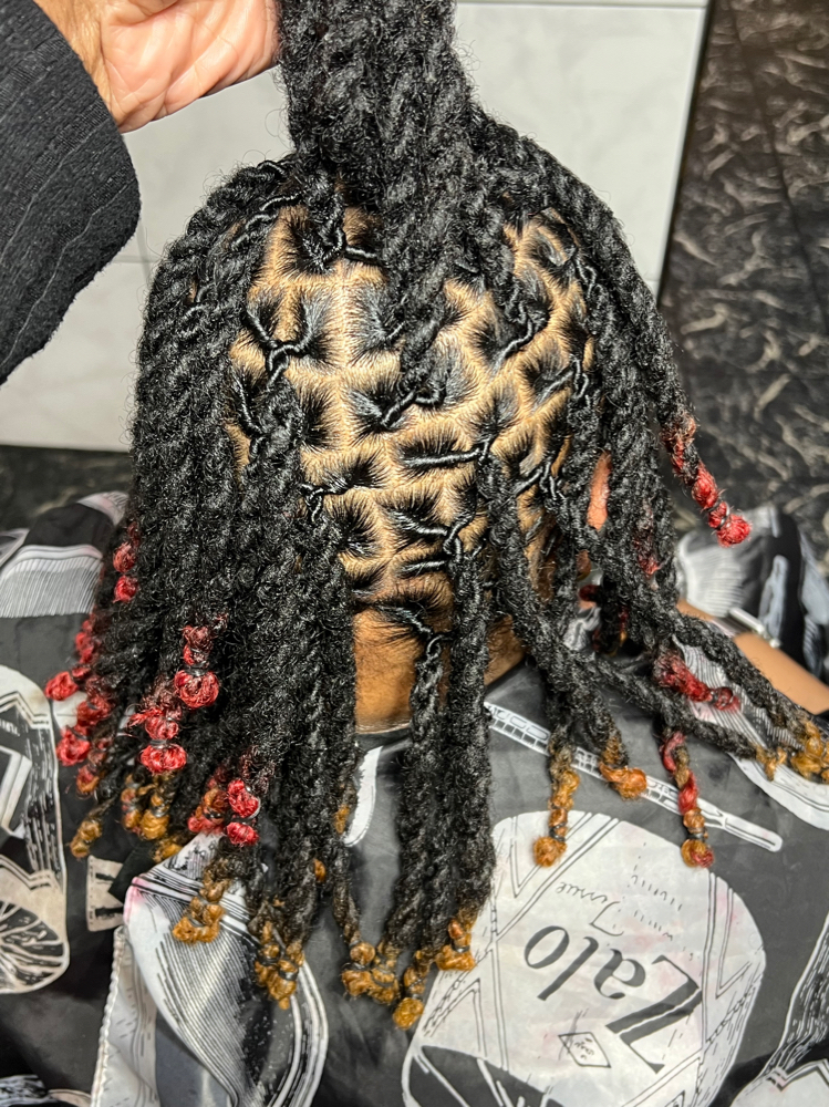 Loc Retwist: 2-Strands