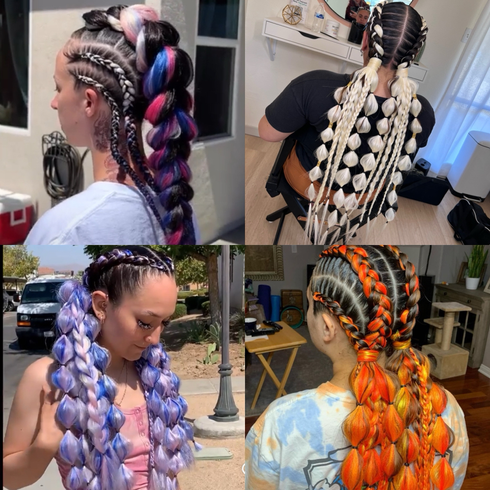 Rave Style Braids