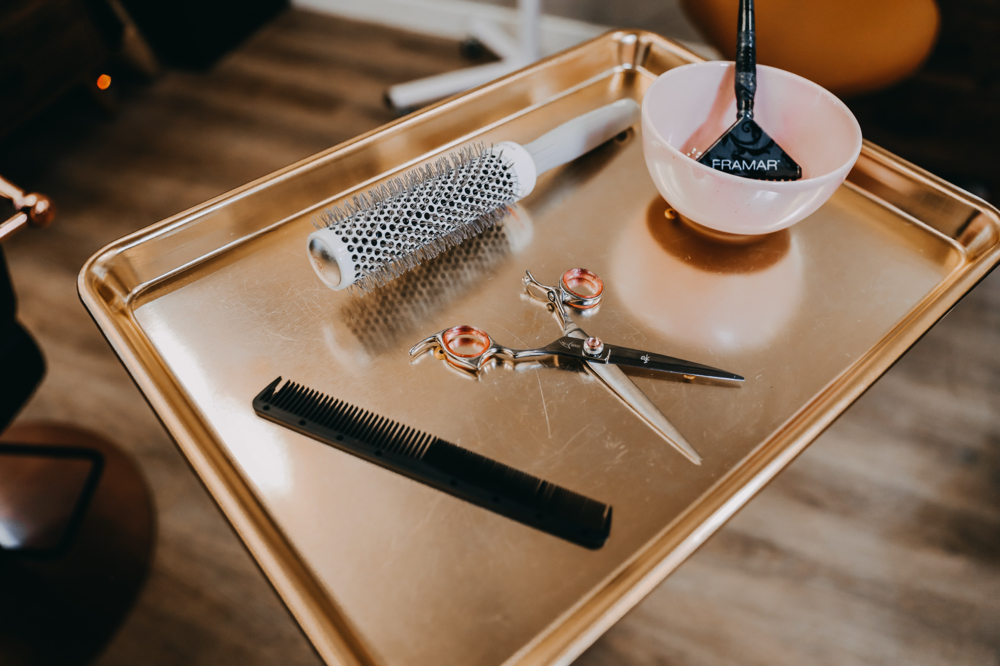 Add-on haircut to service at CoLab Beauty Studio in Coeur D Alene, ID