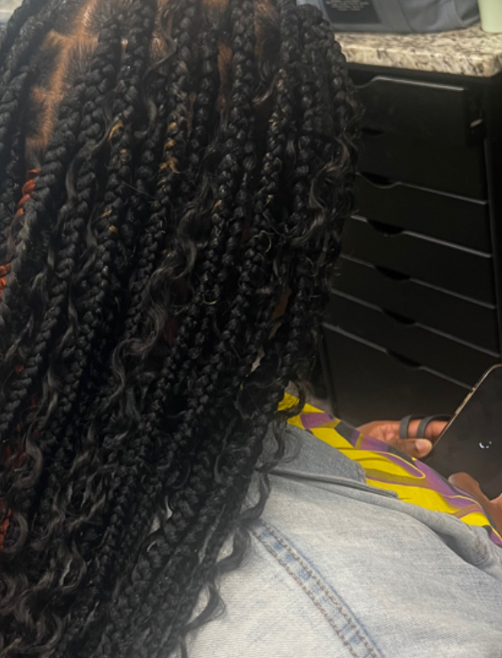 Small Boho Box/Knotless Braids