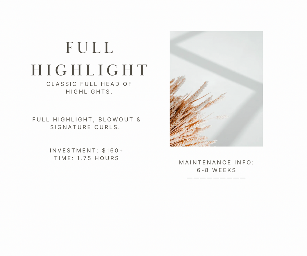 Full Highlight + Blowout