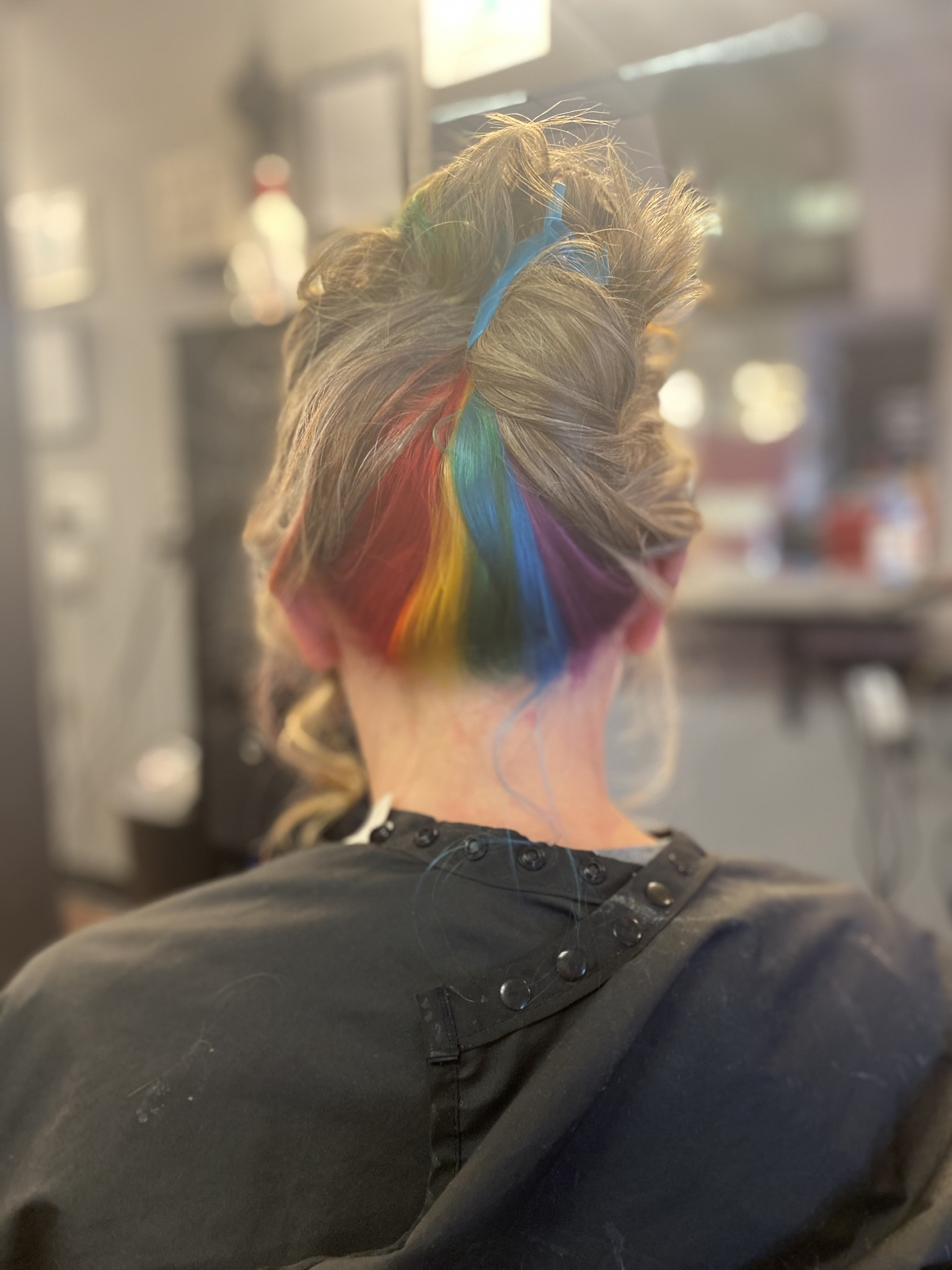 Peek-a-boo Color at Scissoring Designs in Dalton Gardens, ID