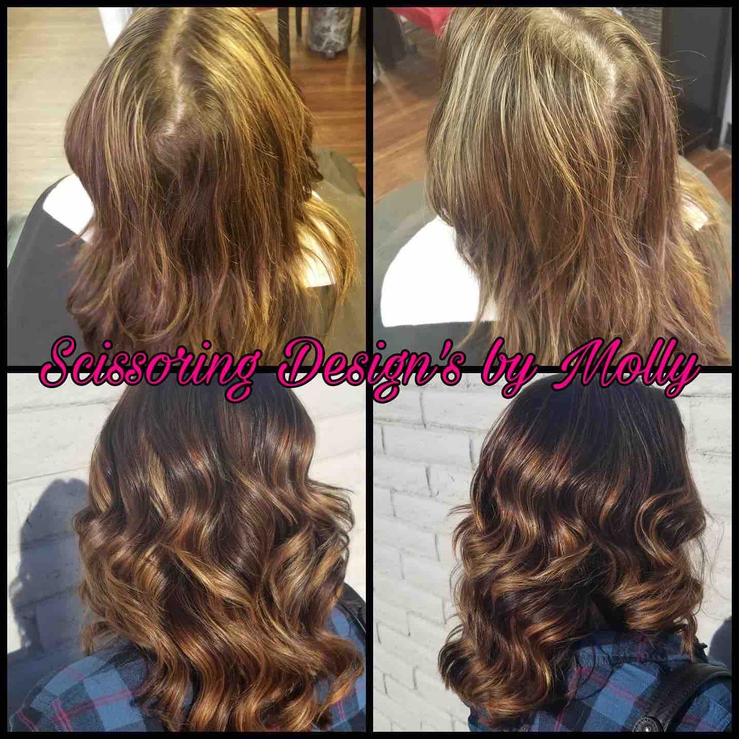 Balayage at Scissoring Designs in Dalton Gardens, ID