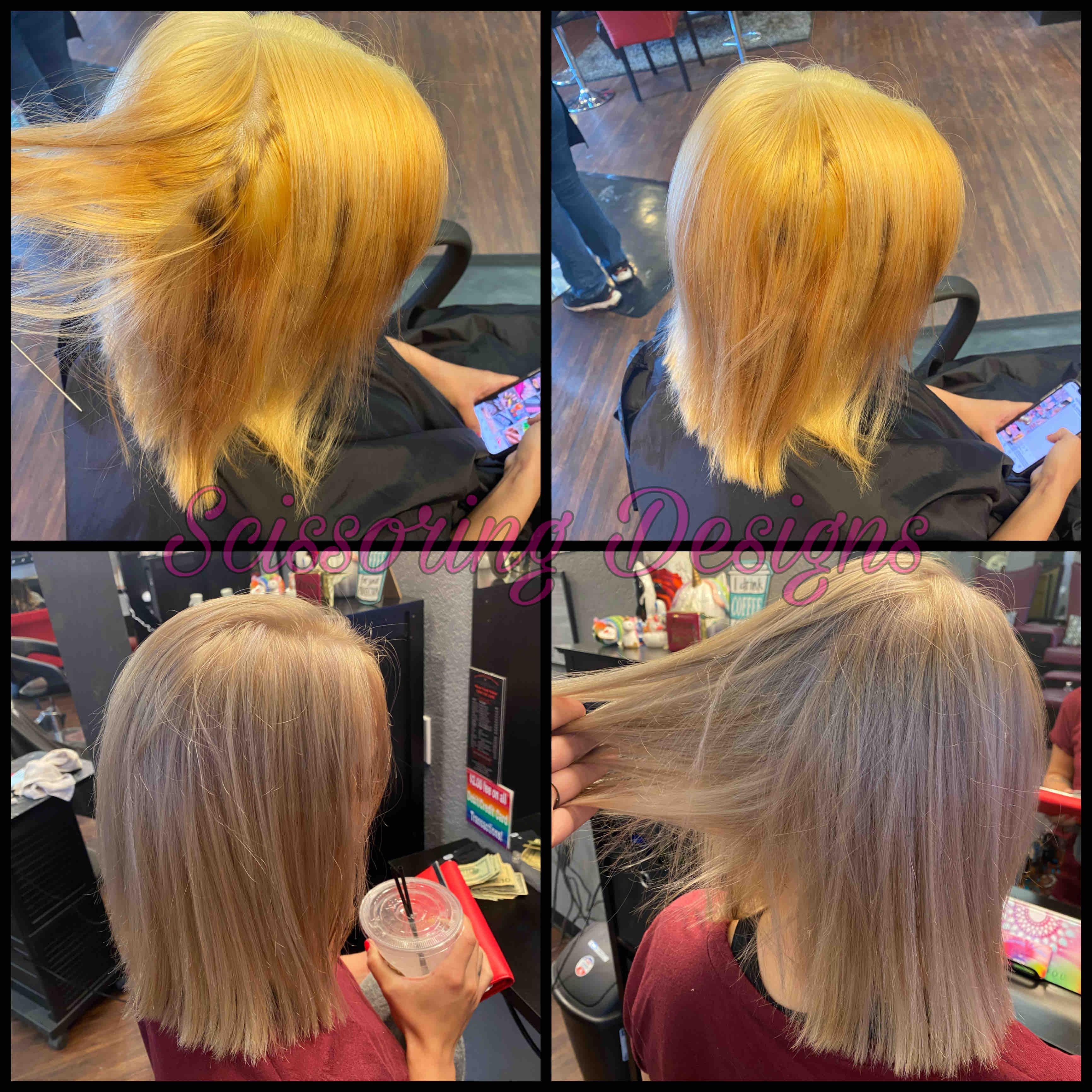 Full Head Highlights at Scissoring Designs in Dalton Gardens, ID