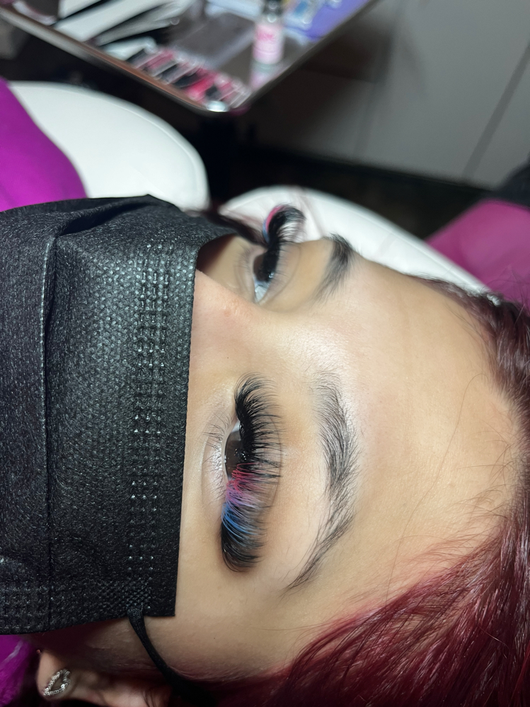 Glitter/Color Lash •ADD ON•