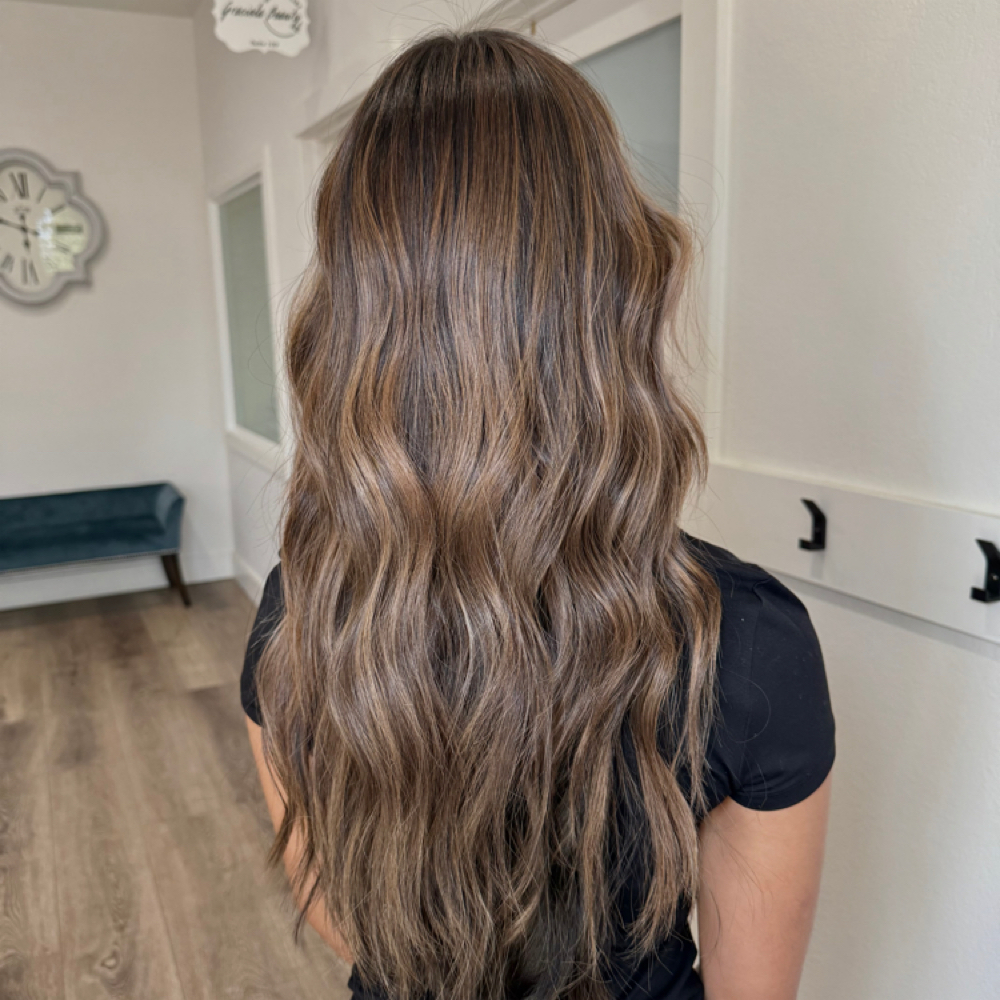 Partial balayage at Graciela Beauty in Oakley, CA