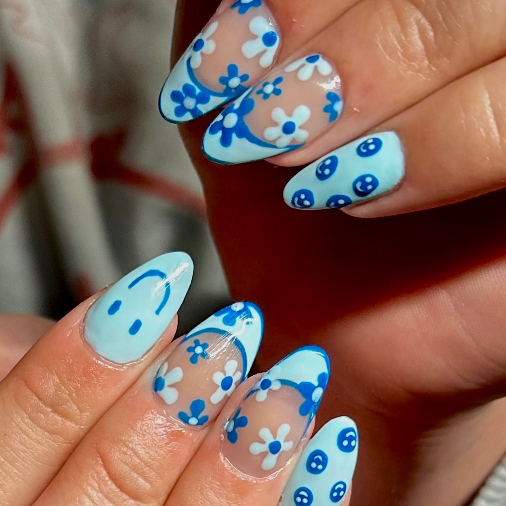 Gel-x full set at Wonderland Nail Studio in Rockwell, NC