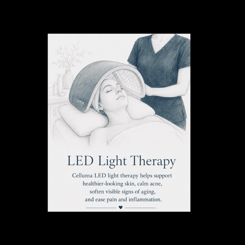 CELLUMA LED LIGHT THERAPY at Heart In Hand, LLC - Holistic Skincare and Wellness in Old Saybrook, CT