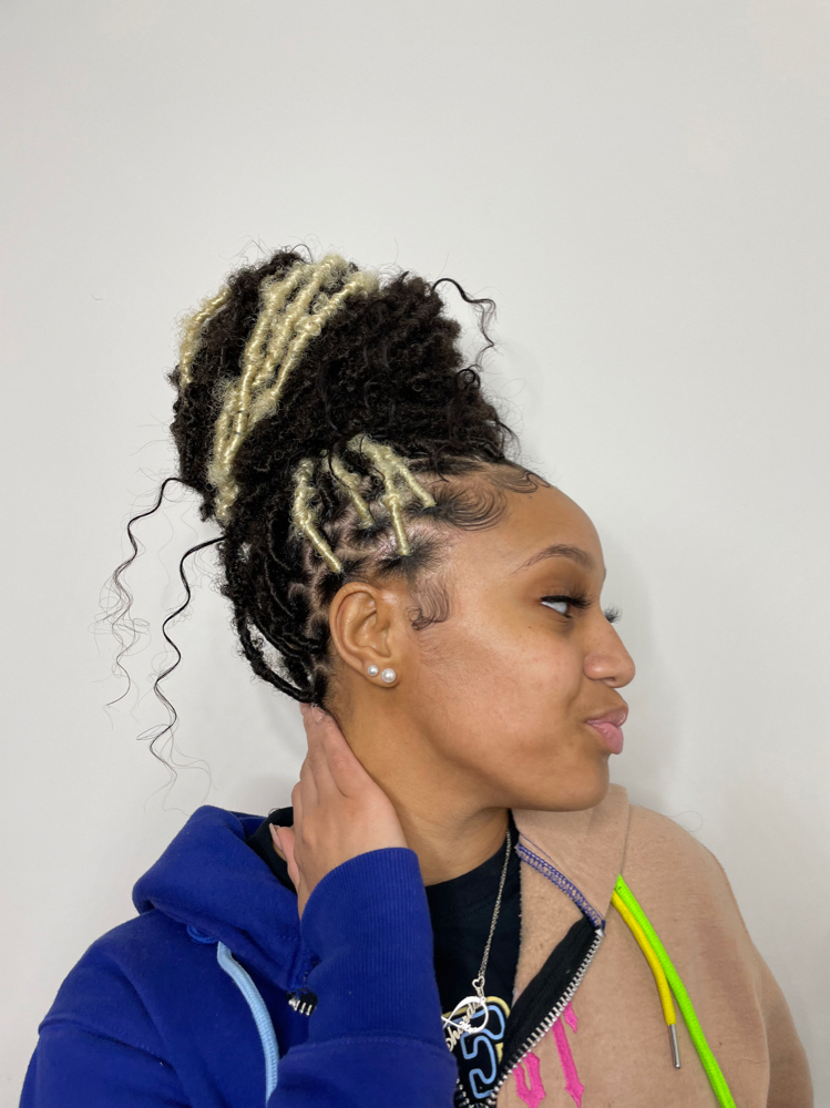 Waist-Length Bohemian Locs
